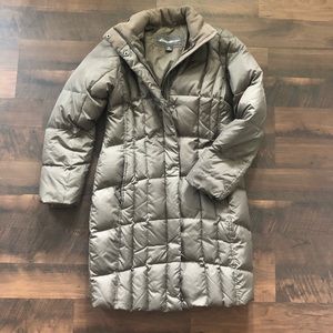 Eddie Bauer Long Puffer Jacket Winter Coat